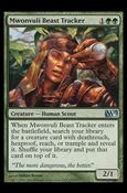 Magic the Gathering: 2013 Core Set (Base Set) card 177 Mwonvuli Beast Tracker