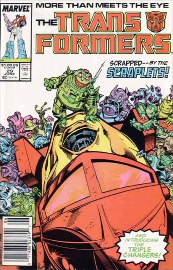 Transformers (1984) issue 29-B Newsstand Cover
