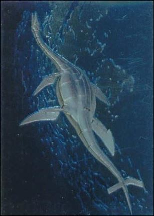 Sorayama II: Chromium Creatures (Base Set) card 63 Metal Mariner