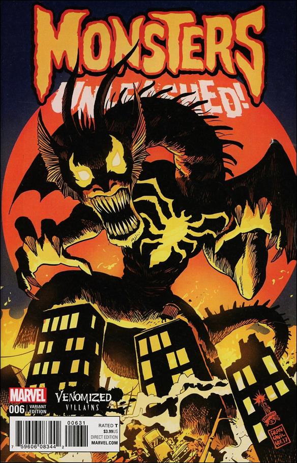 Monsters Unleashed (2017/06) issue 6-B Francesco Francavilla Venomized Villains Cover