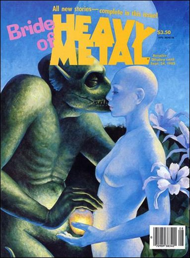 Heavy Metal: Bride of  issue 1 Pamela Lee Cover