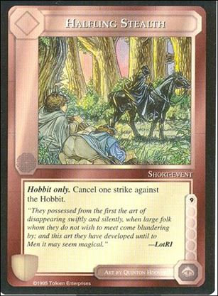 Middle-Earth: The Wizards (Base Set) card 207 Halfling Stealth