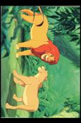 Lion King: Series II (Base Set) card 145 Simba and Nala Reunite