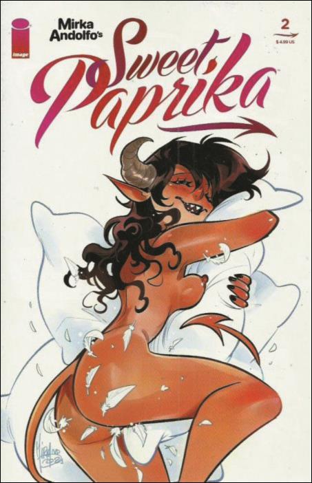 Mirka Andolfo's Sweet Paprika issue 2-E Mirka Andolfo "Hot" Nude Cover