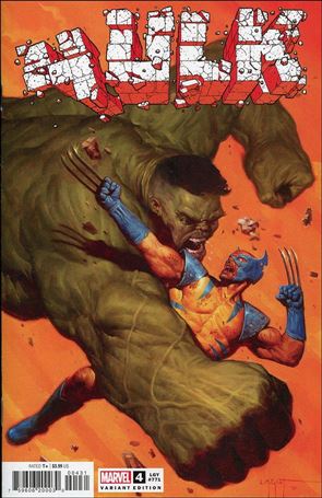 Hulk (2022) issue 4-C E.M. Gist 1:25 Cover