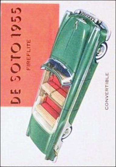 World on Wheels (Base Set) card 175 De Soto Fireflite 1955