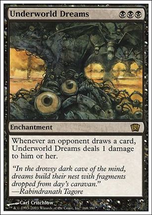 Magic the Gathering: 8th Edition (Base Set) card 168 Underworld Dreams