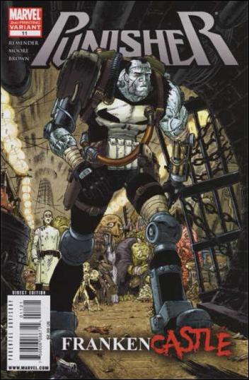 Punisher (2009) issue 11-B Tony Moore Cover (2nd Printing)