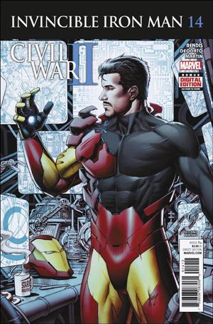 Invincible Iron Man (2015)  issue 14-B (2nd Printing)