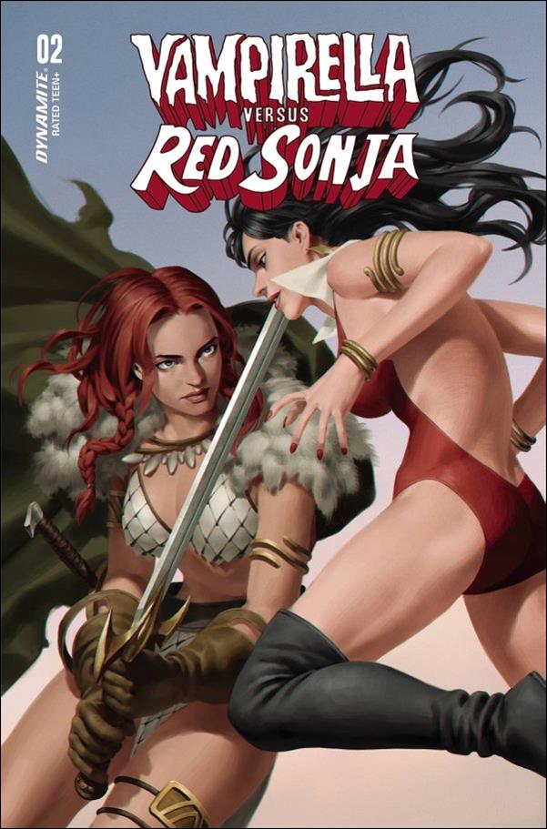 Vampirella vs Red Sonja issue 2-C Jung-Geun Yoon Cover