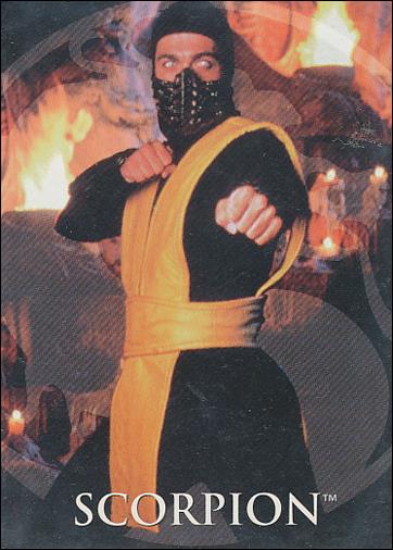 Mortal Kombat (Base Set) card 8 Scorpion