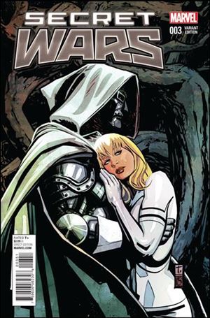 Secret Wars issue 3-C Tomm Coker 1:25 Cover