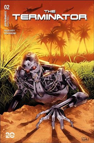 Terminator (2024) issue 2-B Edwin Galmon Cardstock Cover