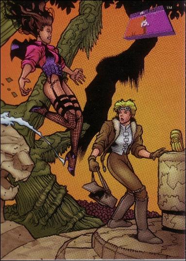 Marvel vs WildStorm (Base Set) card 33 Savant vs. Typhoid Mary