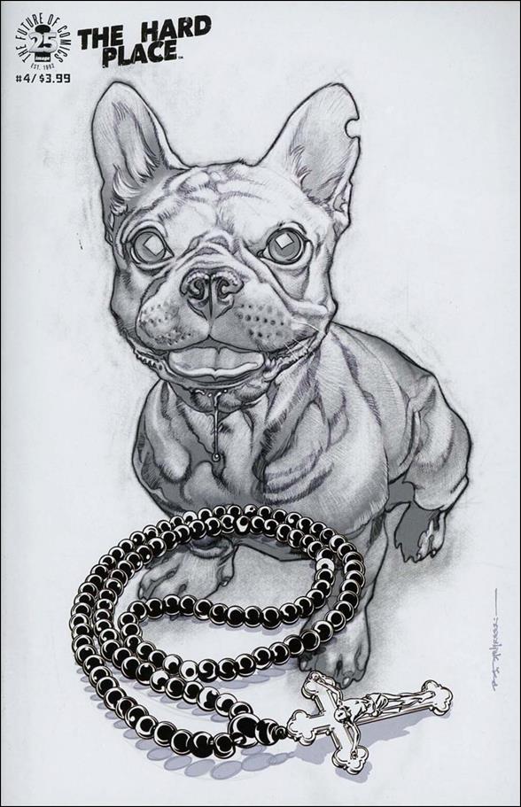 Hard Place issue 4-C Brian Stelfreeze Black & White Cover
