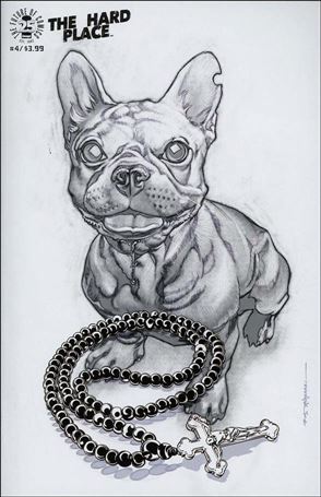 Hard Place issue 4-C Brian Stelfreeze Black & White Cover