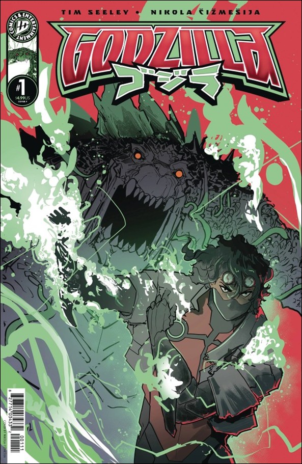 Godzilla (2025) issue 1-F Nikola Čižmešija Foil Cover