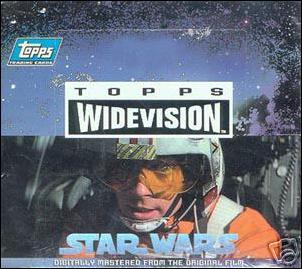 Star Wars Widevision card 1 Sealed Box
