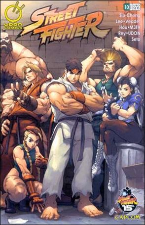 Street Fighter (2003) issue 10 Alvin Lee Cover