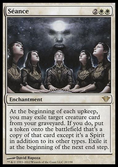 Magic the Gathering: Dark Ascension (Base Set) card 20 Séance