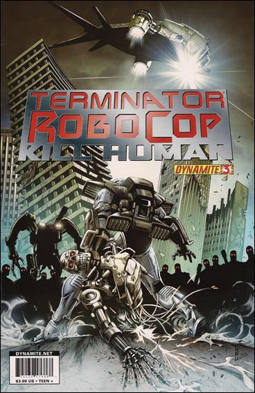 Terminator/Robocop: Kill Human issue 3-B Jonathan Lau Cover