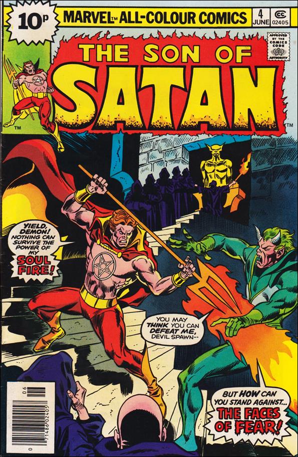 Son of Satan issue 4-C UK Price Cover