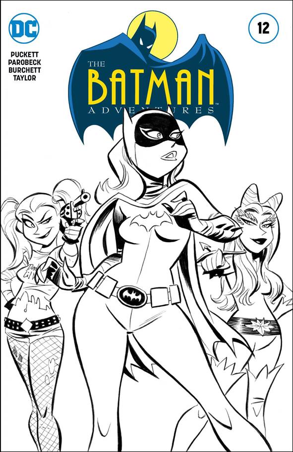 Batman Adventures (1992) issue 12-J Bruce Timm FanExpo Vancouver B&W Cover
