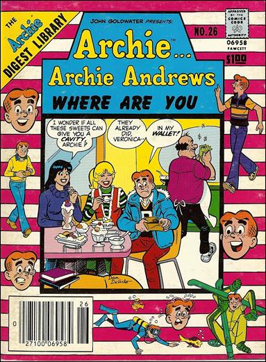 Archie…Archie Andrews, Where Are You Comics Digest Magazine issue 26