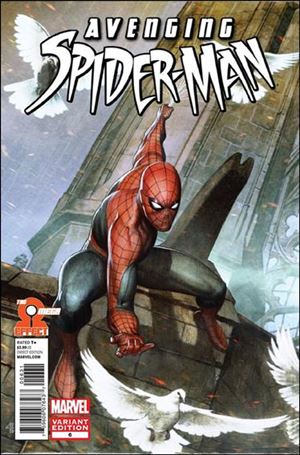 Avenging Spider-Man issue 6-C Adi Granov 1:20 Connecting Cover