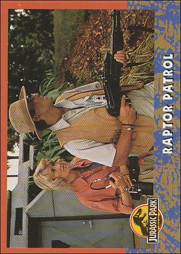 Jurassic Park (Base Set) card 50 Raptor Patrol