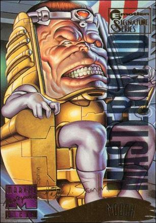 1995 Marvel Masterpieces (Multi-Foil E-Motion Parallel Base Set) card 133 Modok