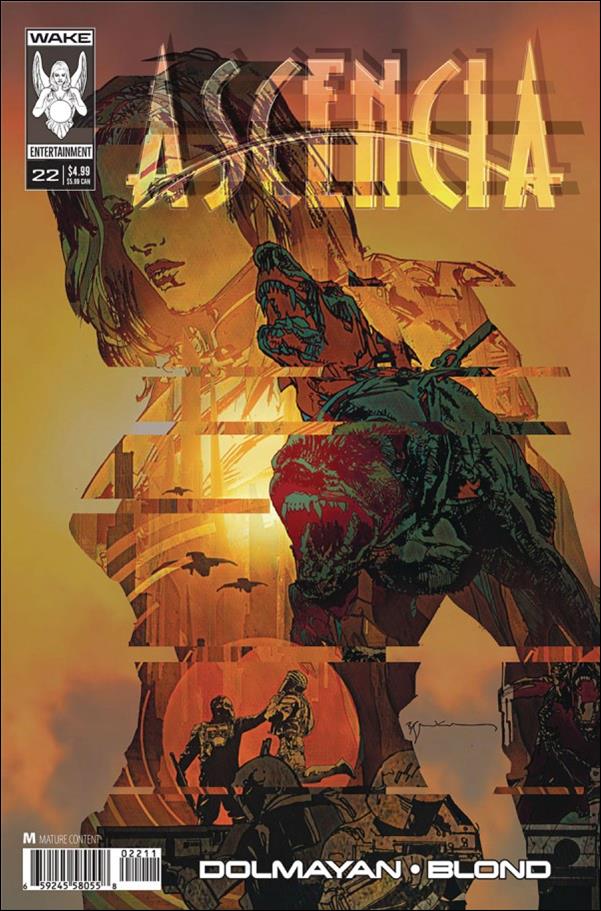 Ascencia issue 22 Bill Sienkiewicz Cover