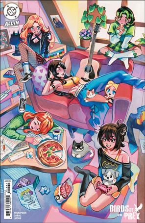Birds of Prey (2023) issue 18-D Rian Gonzales 1:25 Cardstock Cover
