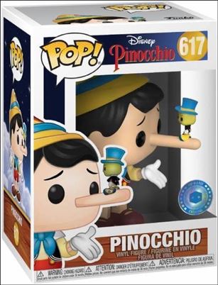 POP! Disney figure 617 Pinocchio (Lying) Pop In A Box