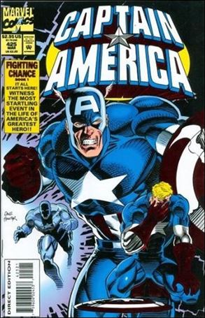 Captain America (1968) issue 425 Embossed Red Foil Cover
