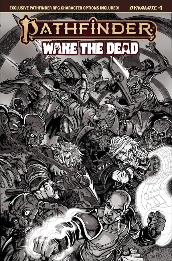 Pathfinder: Wake the Dead issue 1-E Steve Ellis 1:10 B&W Cover