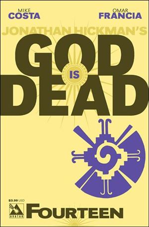 God is Dead issue 14 Jacen Burrows Standard Cover