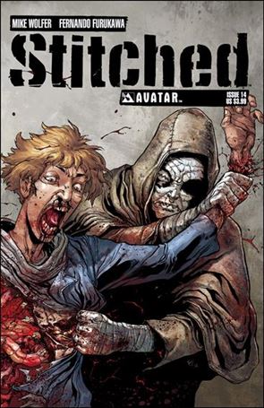 Stitched issue 14-B Wraparound Cover