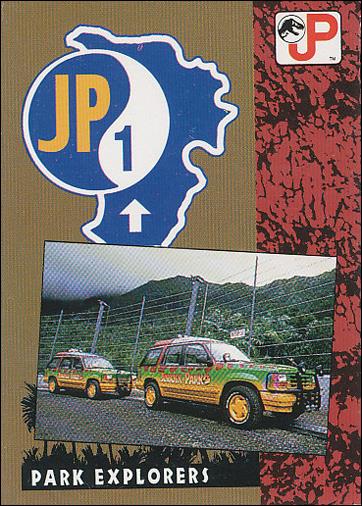 Jurassic Park (Base Set) card 10 Park Explorers
