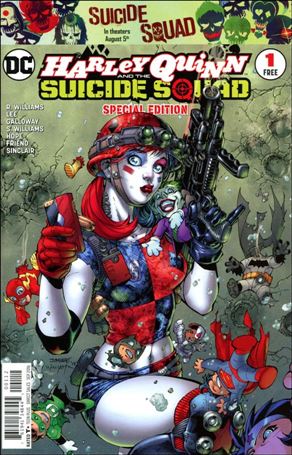 Harley Quinn & The Suicide Squad April Fools' Special issue 1-F Jim Lee Special Edition Cover