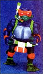 Teenage Mutant Ninja Turtles: Special Forces figure 4 Submergence Specialist Mike 