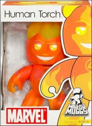 Mighty Muggs (Marvel) figure 15 Human Torch
