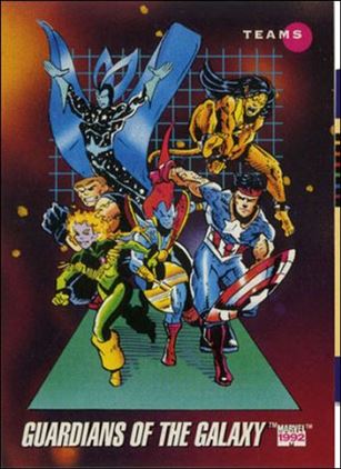 Marvel Universe: Series 3 (Base Set) card 178 Guardians of the Galaxy