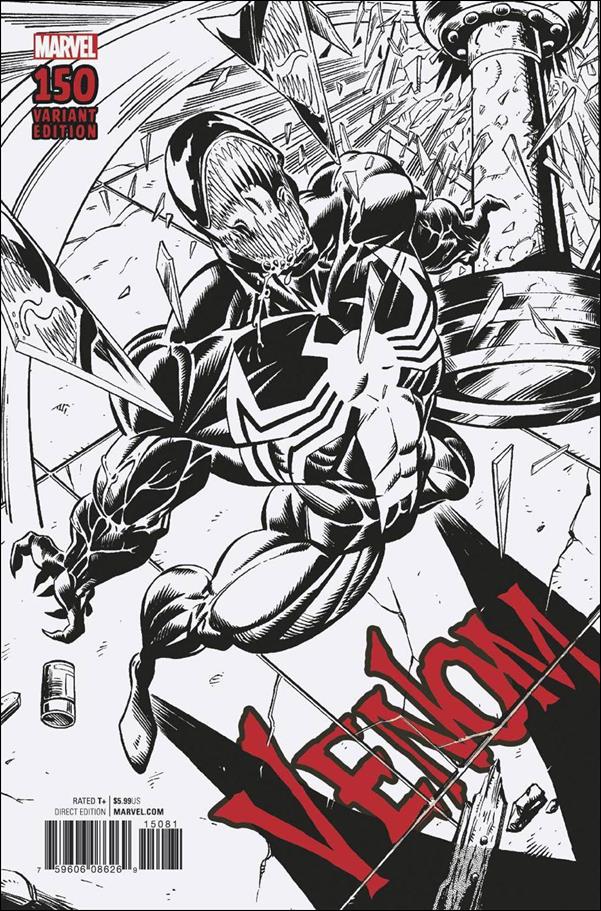 Venom (2017) issue 150-H Mark Bagley 1:2000 Remastered B&W Cover