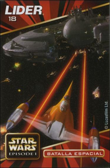 Star Wars: Episode I The Phantom Menace Lider (Promo) card 18 Batalla Espacial