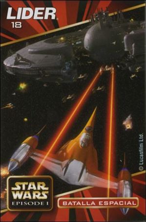 Star Wars: Episode I The Phantom Menace Lider (Promo) card 18 Batalla Espacial