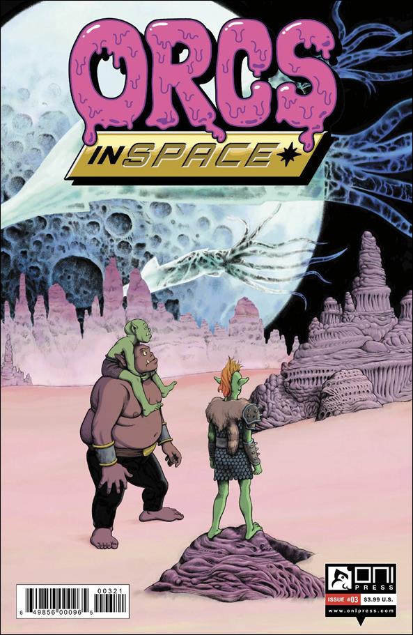 Orcs in Space issue 3-B Matt Sheean Cover