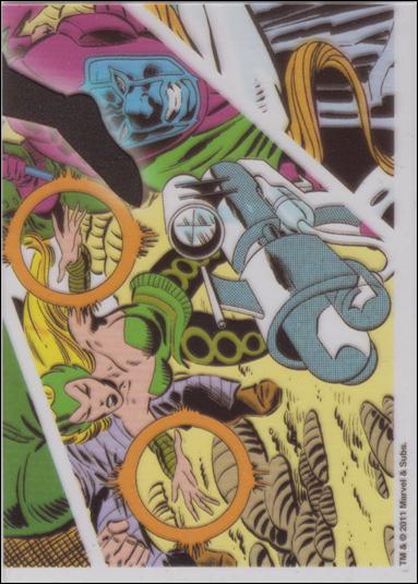 Marvel Universe 2011 (Acetate Parallel Subset) card 16