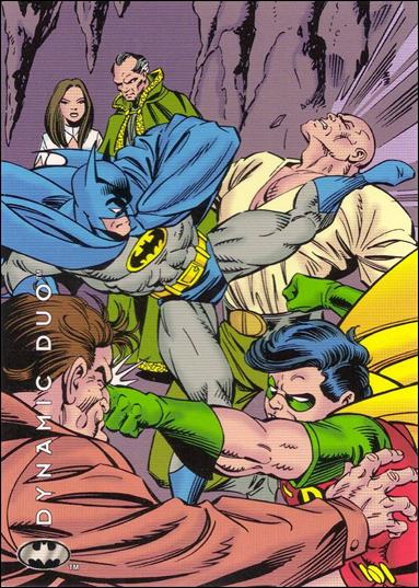 Batman: Saga of the Dark Knight (Base Set) card 30 Dynamic Duo - Demon's Head
