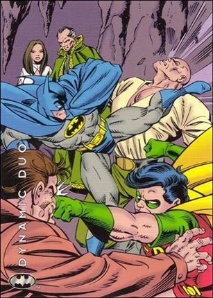 Batman: Saga of the Dark Knight (Base Set) card 30 Dynamic Duo - Demon's Head